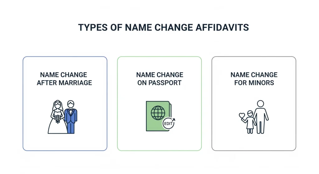 types of name changes