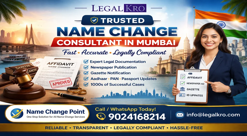 Name Change Consultant in Mumbai