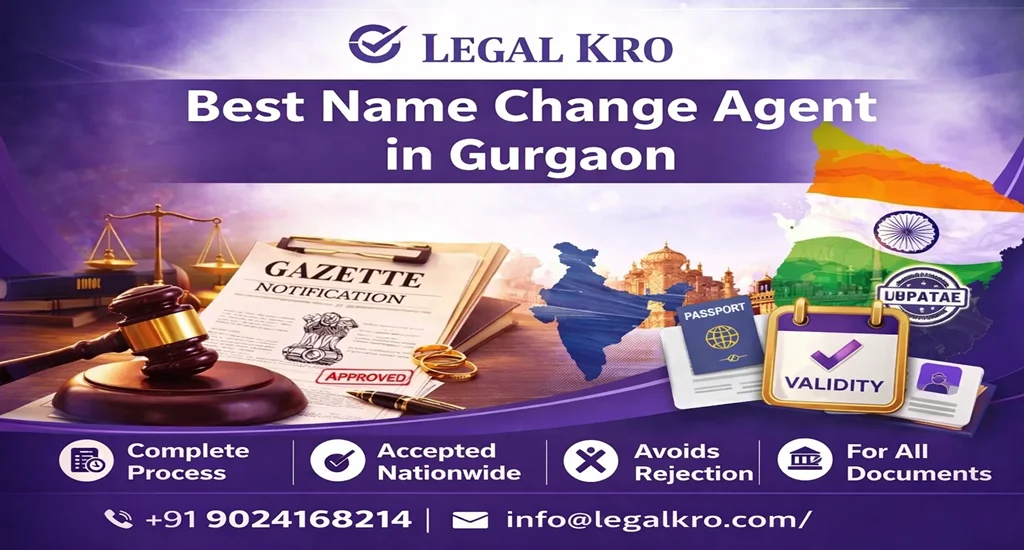 Name Change Agent in Gurgaon